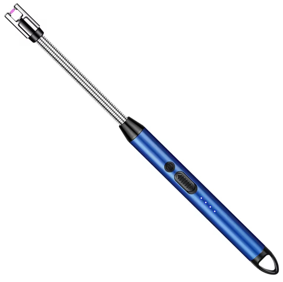 Electric Arc USB Rechargeable Flameless Arc Lighter Flexible and Windproof for Candles, Hiking, Camping, Kitchen, Fireplaces 360 degree free rotation