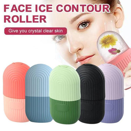 Silicone Cube Facial Ice Roller
