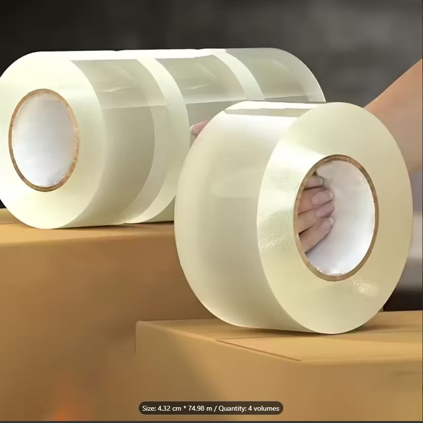 Heavy-Duty Transparent Packaging Tape