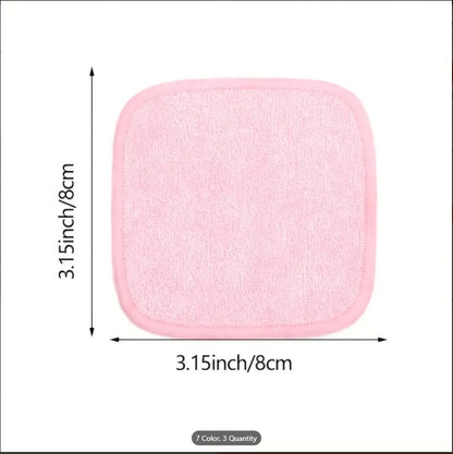 Square Makeup Remover Towel Set