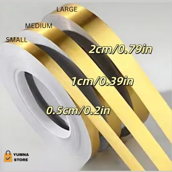 Self-Adhesive Tile Stickers Golden Tape