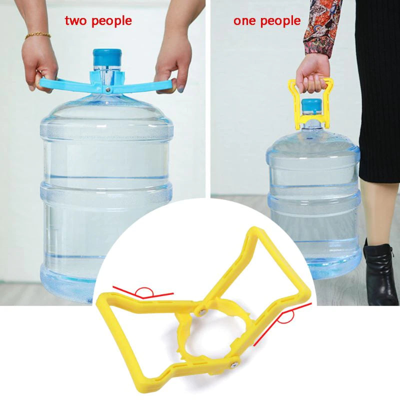 Premium Heavy-Duty Flat Water Bottle Handle – Ergonomic, Easy-Lift Carrier for 19-20 Liter Large Water Bottles – High-Quality, Durable Grip for Hassle-Free Transport and Storage , kitchen organizer
