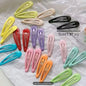 Pack of 6 Y2K Candy Color Hair Clips – Multifunctional Retro Hair Accessories for Women & Girls