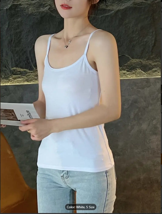 White  Camisoles for Teenage Girls & Women