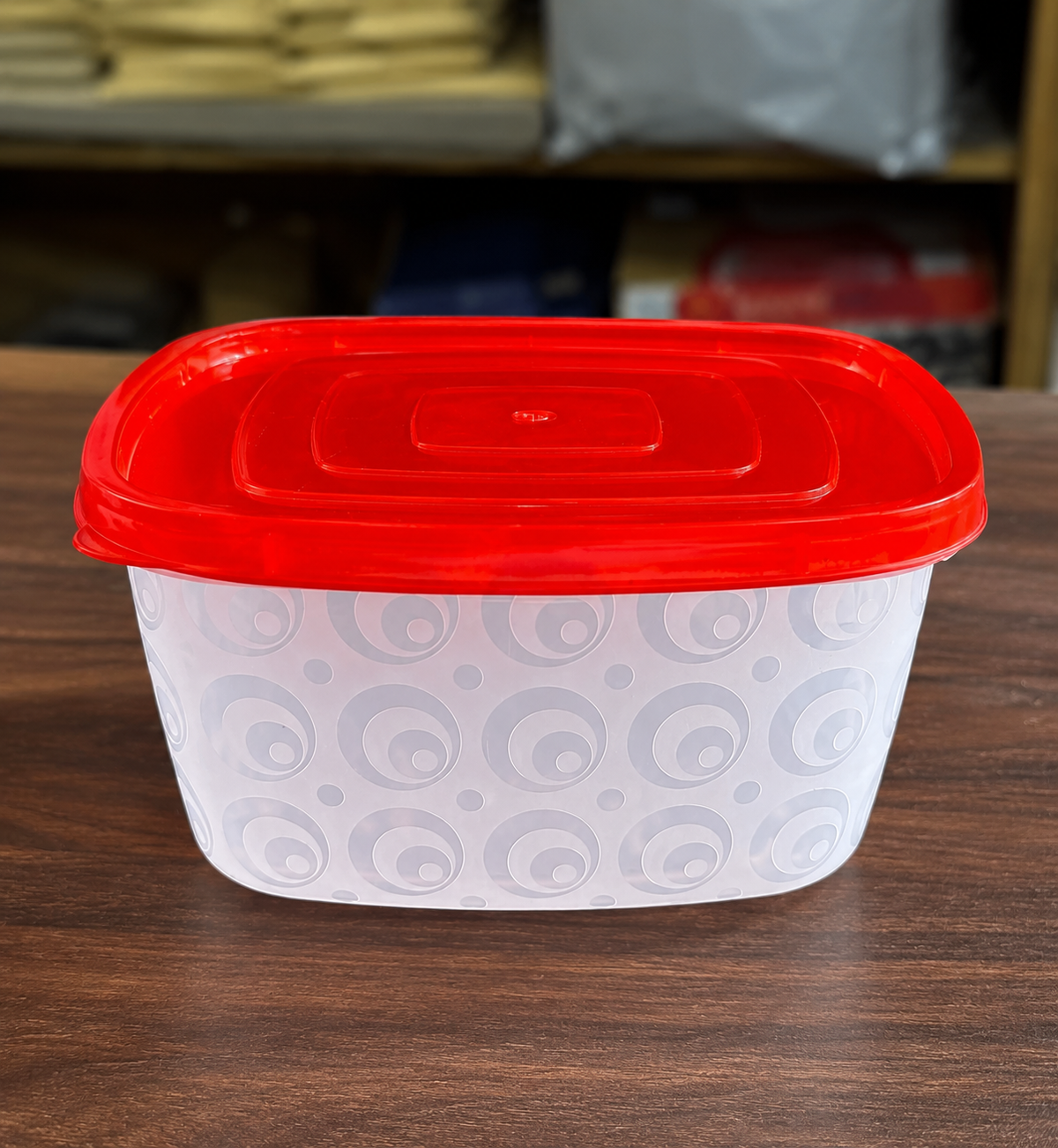 Premium 5-Piece Square Food Storage Container Set - BPA Free, Leak Proof, Stackable Kitchen Organizers with Colorful Lids