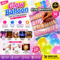 LED Glow Balloons Set - Pack of 50 Light-Up Party Balloons with Amazing Glow Effect for Birthdays, Weddings & Celebrations