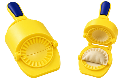 Manual Momos & Dumpling Maker Machine - Press Wrapper & Mould Kitchen Tool for Quick Home-Made Dumplings, Empanadas & Wontons