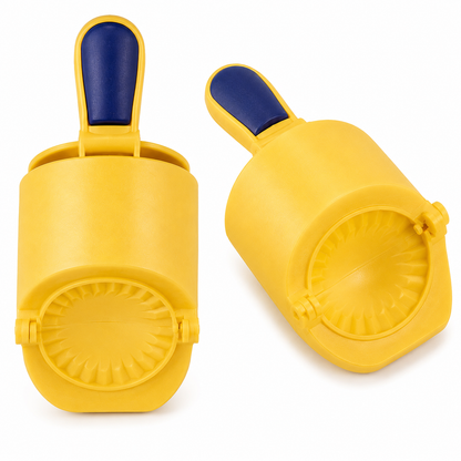Manual Momos & Dumpling Maker Machine - Press Wrapper & Mould Kitchen Tool for Quick Home-Made Dumplings, Empanadas & Wontons