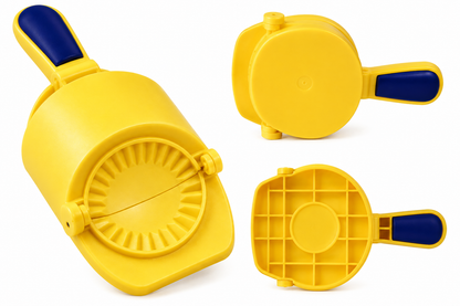 Manual Momos & Dumpling Maker Machine - Press Wrapper & Mould Kitchen Tool for Quick Home-Made Dumplings, Empanadas & Wontons