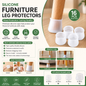 Silicone Furniture Chair Legs Protectors Covers Silicon Chair Leg Caps Round & Square Table Feet Cover Anti-Slip Floor Protection Cover Prevents Scratches And Noise, Give Good Protection To Floor Protector Chair Legs Rubber