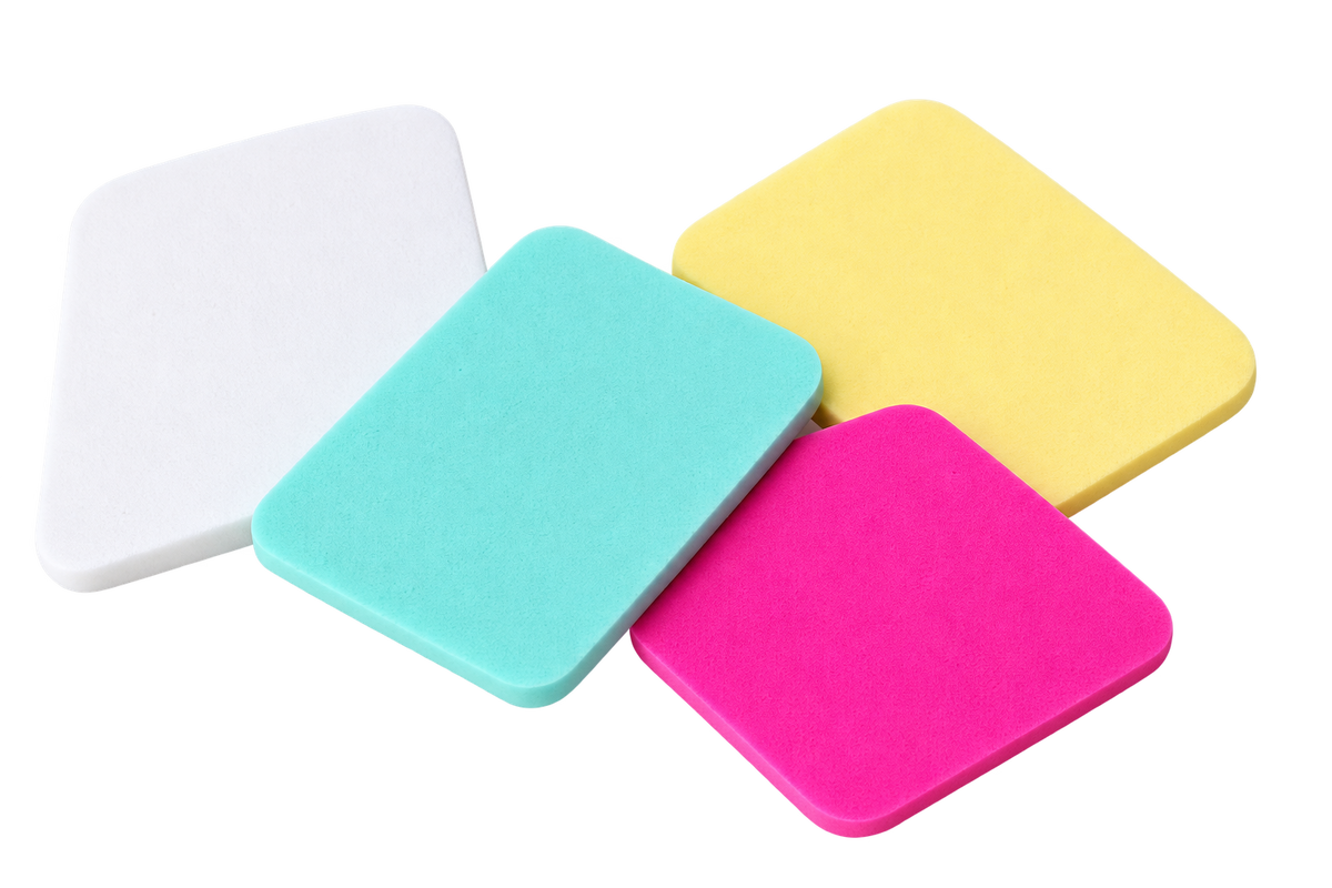 Professional Makeup Sponge Set - Soft Latex-Free Cosmetic Blender Sponges for Foundation, Concealer, Blush & Powder