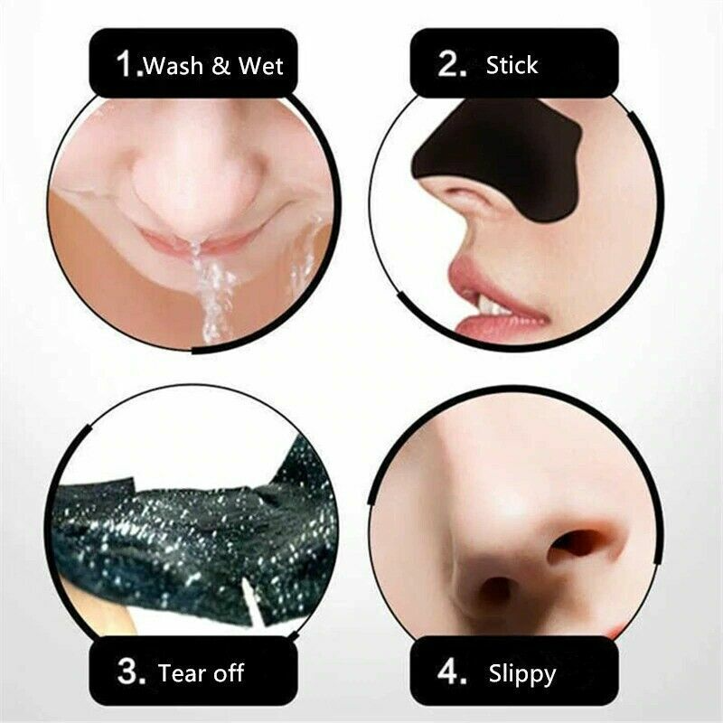5pcs Nose Blackhead Remover Strips | Deep Pore Cleansing Mask