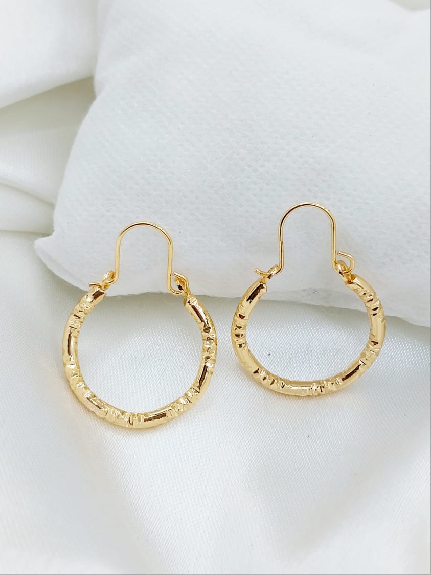 Bali Style Earing Gold Plated Jewelry for Women & Girls
