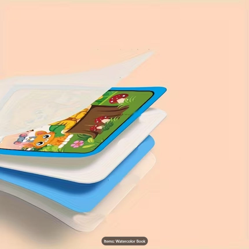 Magic Water Drawing Book Without Outlines