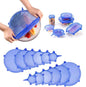 6 Pcs Silicone Stretch Lids – Reusable Food Cover Set for Bowls, Cups & Containers