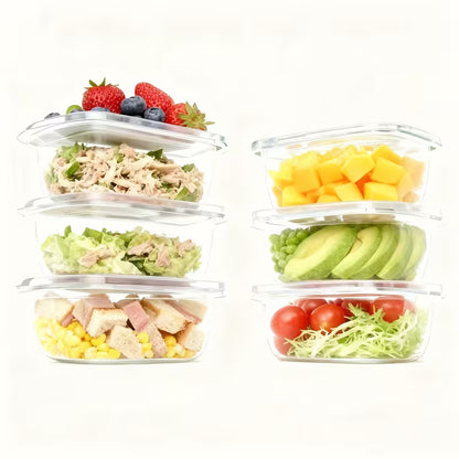 7 piece setfood Storage Containers with Lids,