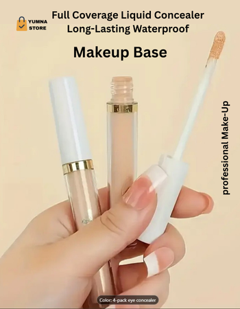 6-Color Waterproof Oil-Control Matte Concealer