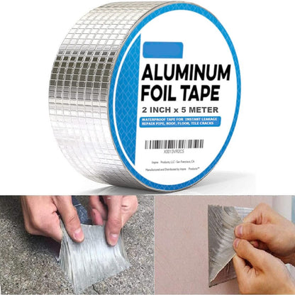 Water Proof Butyl Rubber Aluminum Foil Tape