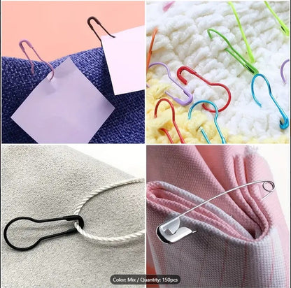 Colorful Coilless Safety Bulb Pins