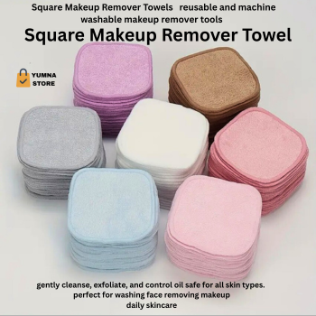 Square Makeup Remover Towel Set