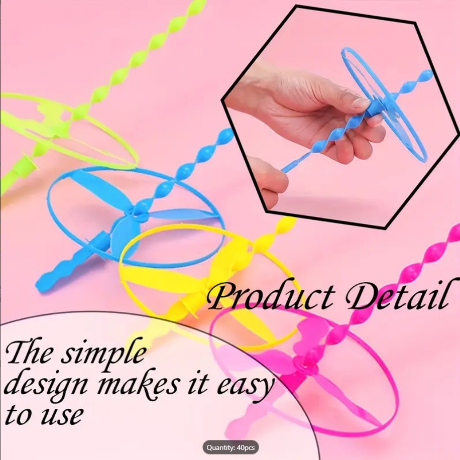 Flying Colorful Helicopter Toys