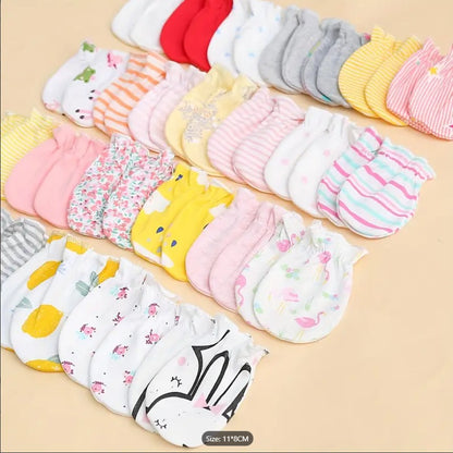 Pairs Soft Baby Cotton Mittens