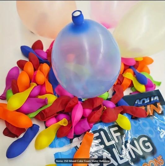 Mixed Color Water Balloons