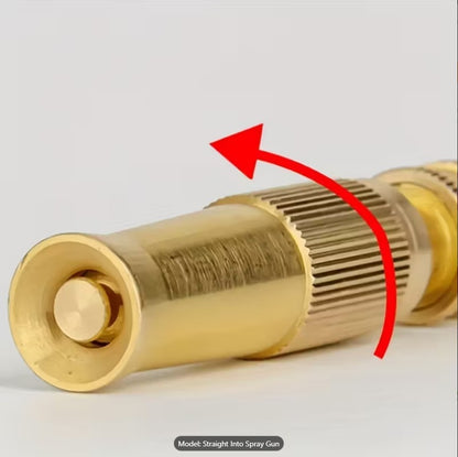 High Pressure Brass Hose Nozzle