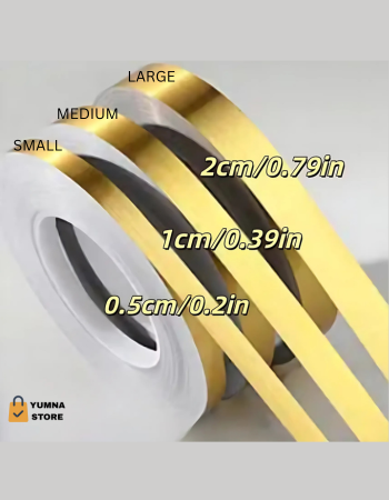 Self-Adhesive Tile Stickers Golden Tape
