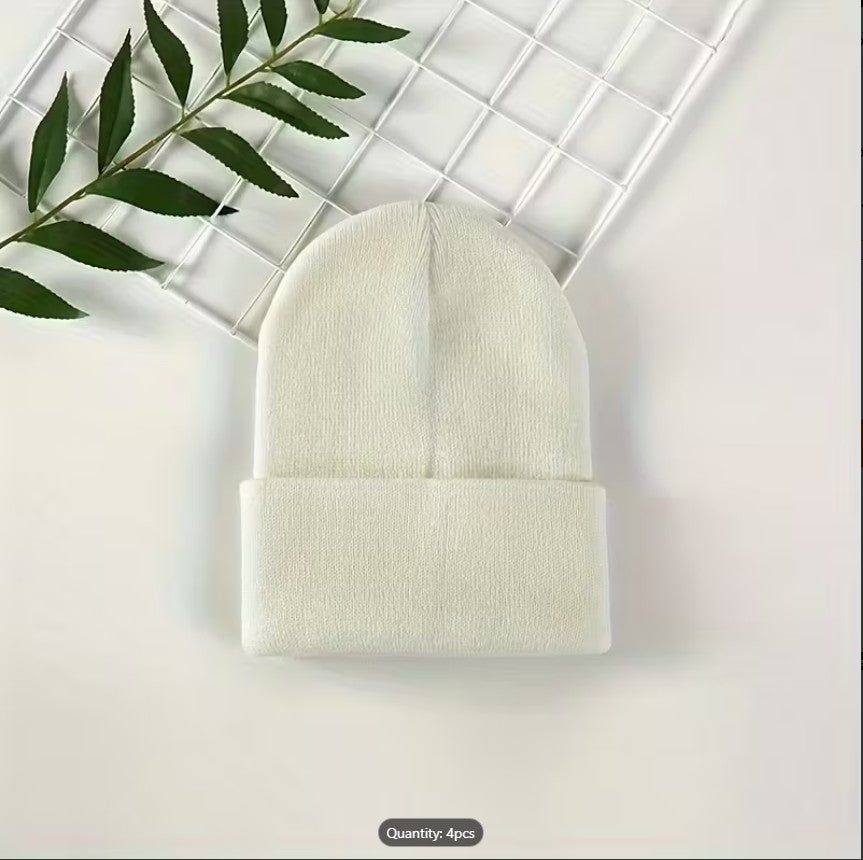 Knit Beanie Woolen Cap & Neck Warmer Scarf Set for Women