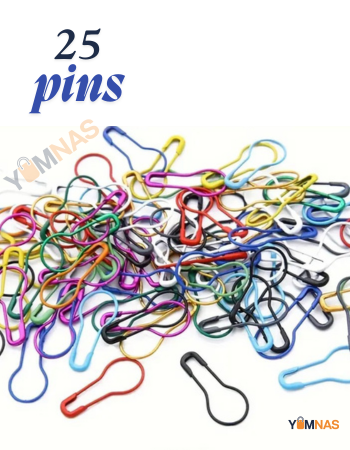 Colorful Coilless Safety Bulb Pins