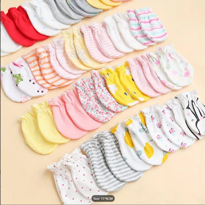 Pairs Soft Baby Cotton Mittens