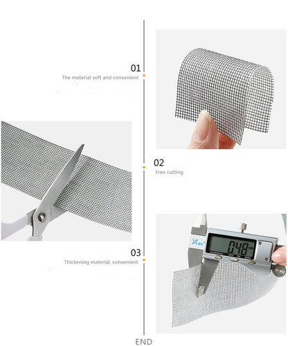 Screen Repair Tape Self-Adhesive Waterproof Mosquito Nets