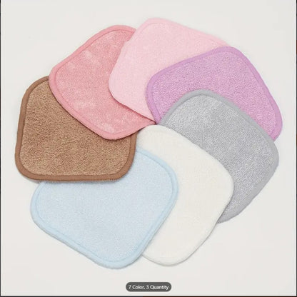 Square Makeup Remover Towel Set