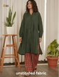 2 Pc Unstitched Fabric Lawn cotton for Women & Girls