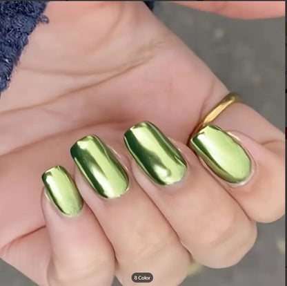 Diamond Acrylic Fake Nails Set
