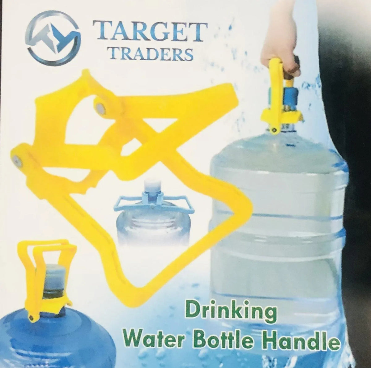 Premium Heavy-Duty Flat Water Bottle Handle – Ergonomic, Easy-Lift Carrier for 19-20 Liter Large Water Bottles – High-Quality, Durable Grip for Hassle-Free Transport and Storage , kitchen organizer