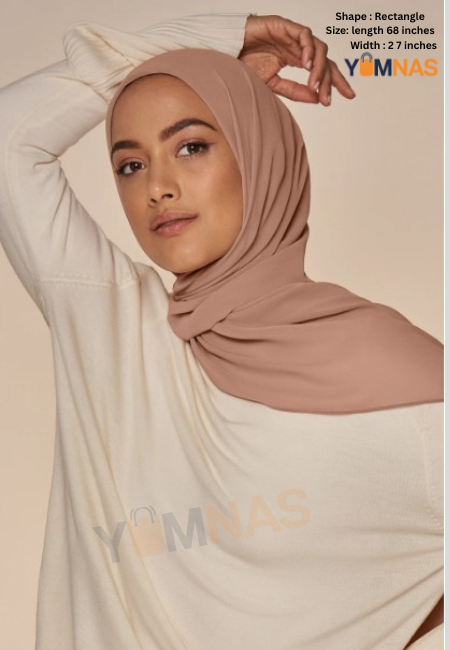Sandy Luxury Chiffon Hijab for Women & Girls