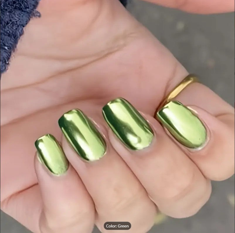 Diamond Acrylic Fake Nails Set