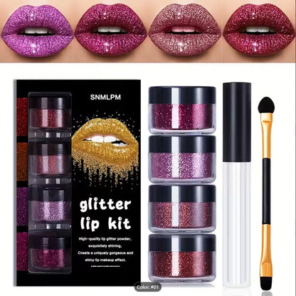 Metallic Glitter Shades Eyeshadow & Nail Art Palette |