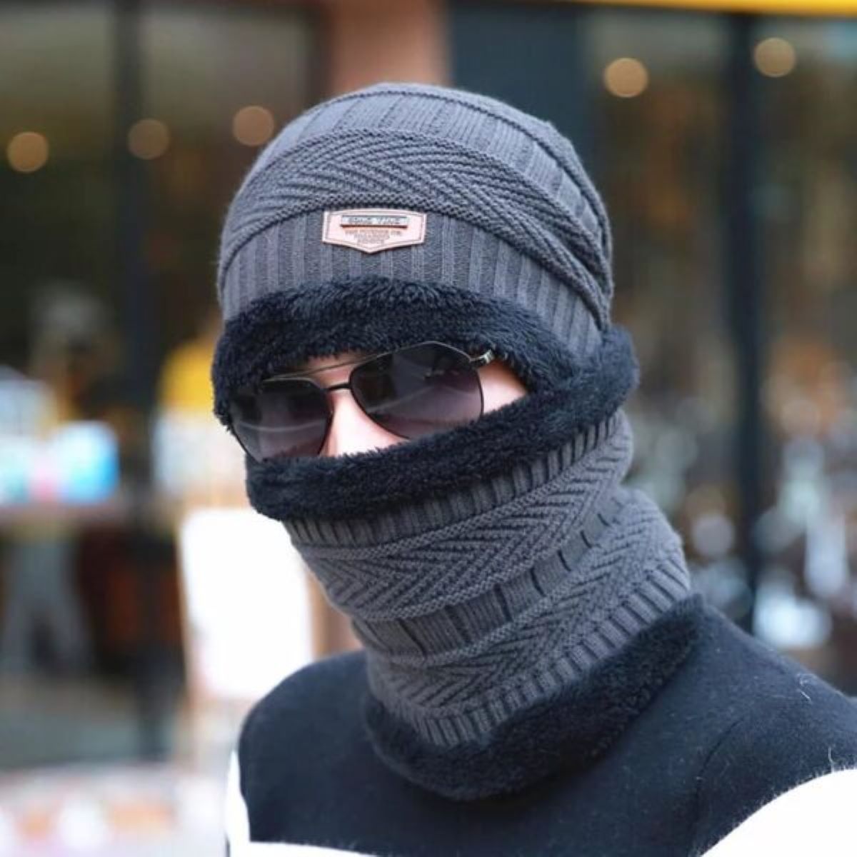Winter Cap with Gloves Set – Warm, Stylish & Comfortable