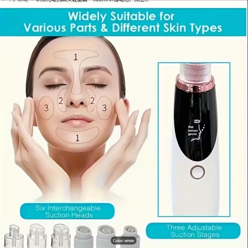 4 in 1 Derma Suction Facial SPA Blackhead Remover Machine