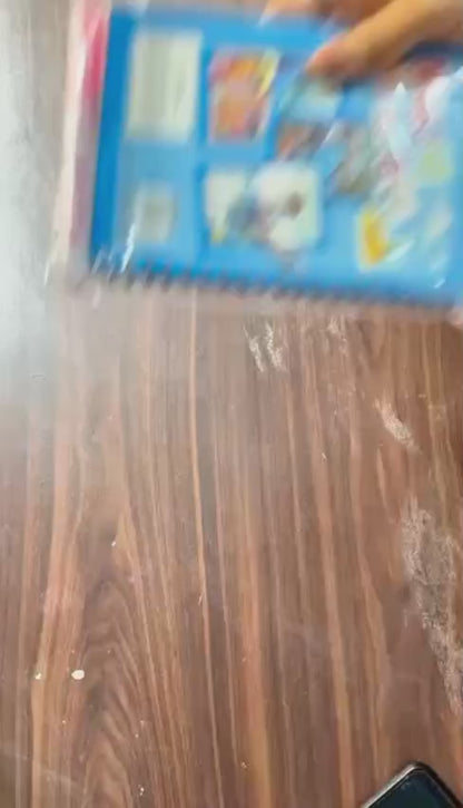 Magic Water Drawing Book for Kids - Reusable Water Painting Coloring Book with Refillable Magic Pen, No Ink No Mess Educational Toy